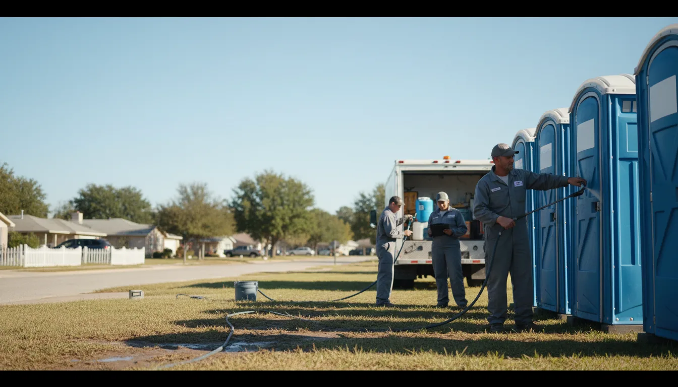 Long-Term Portable Toilet Rental in Red Springs, NC near me